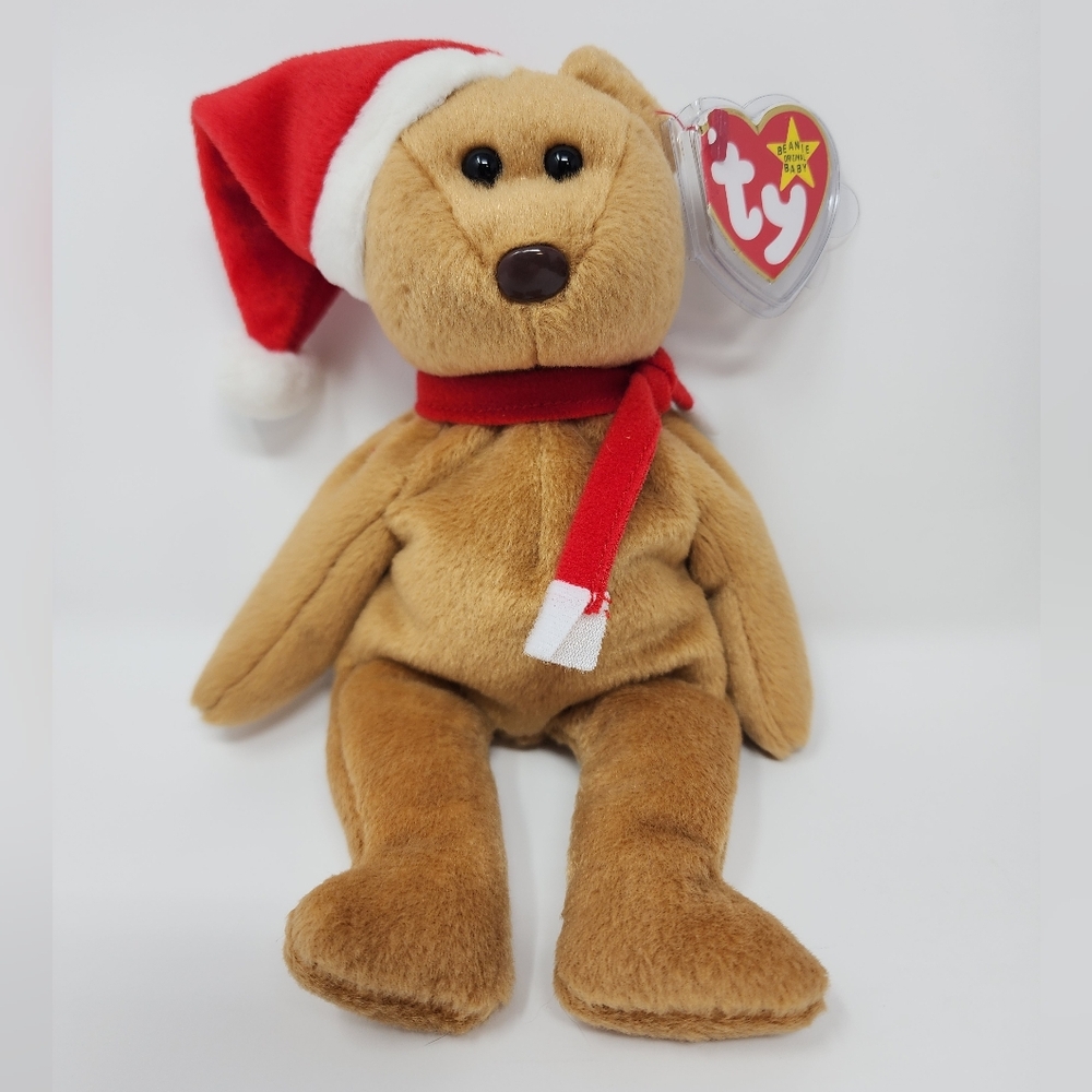 Ty Original Beanie Baby 1997 Holiday Teddy